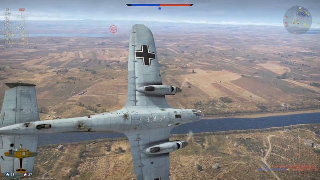 War Thunder: Talisman Series, Do-17 E-1. Bit of a crapbox, but it has its uses! смотреть онлайн