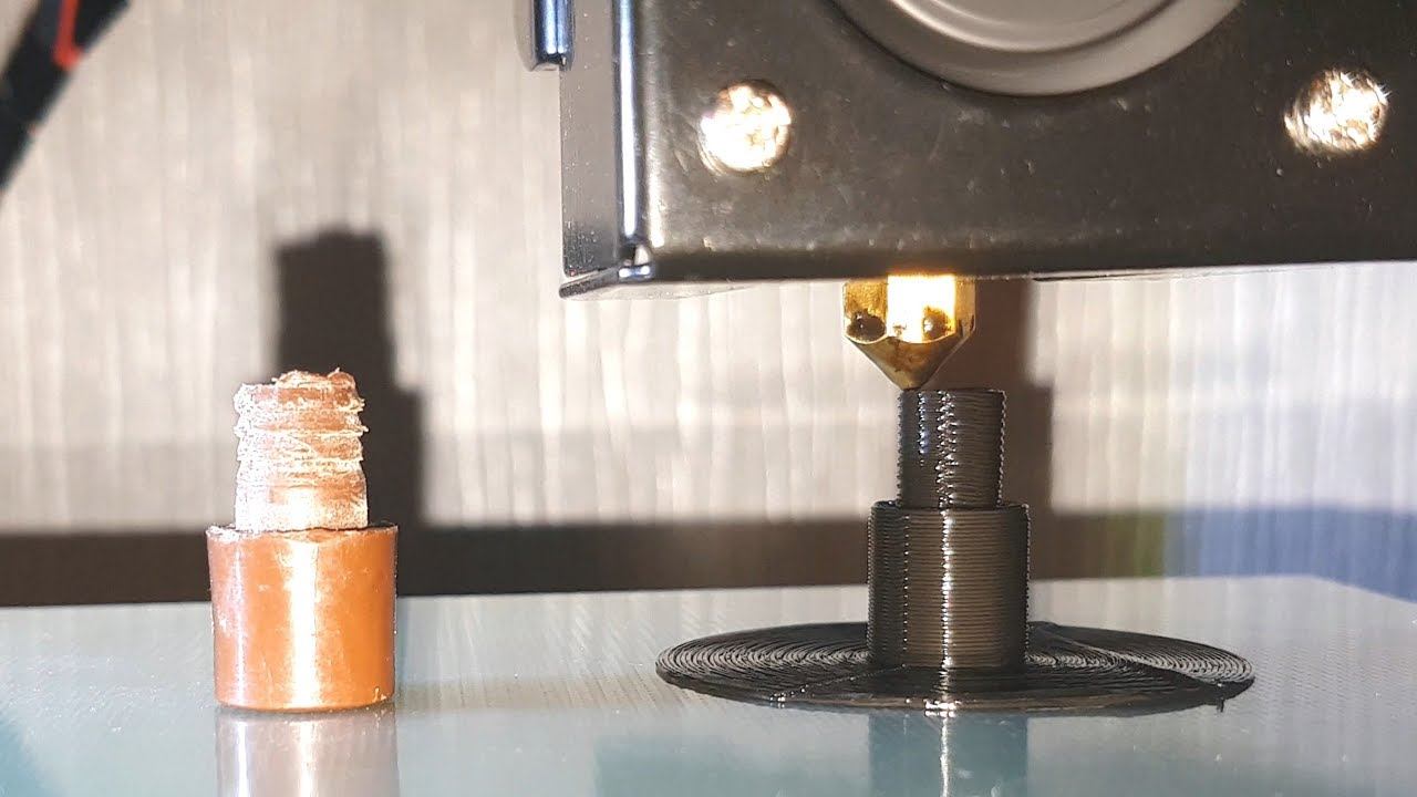 РЕМОНТ с 3D ПРИНТЕРОМ: Полка шкафа (печать втулок) смотреть онлайн