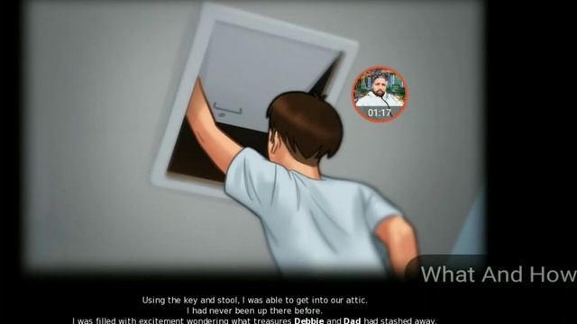 how to unlock new location secret Attic Room door In Summertime saga game | Summertime Saga | Games смотреть онлайн