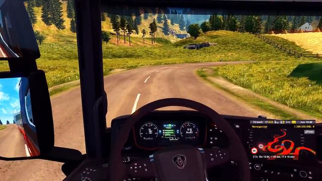 ETS2 V 1.30| Scania S730 Ghost V8 Sound | |YANRED смотреть онлайн