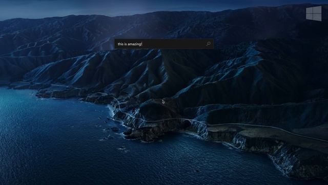 Windows 10, more like MacOS... смотреть онлайн