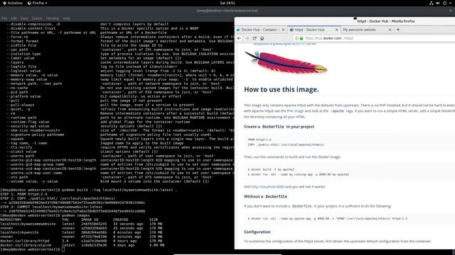 Beyond Docker: Podman httpd demo смотреть онлайн