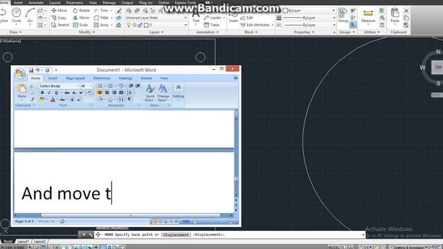 Autocad 2D :: How to use copy and move command in autocad смотреть онлайн