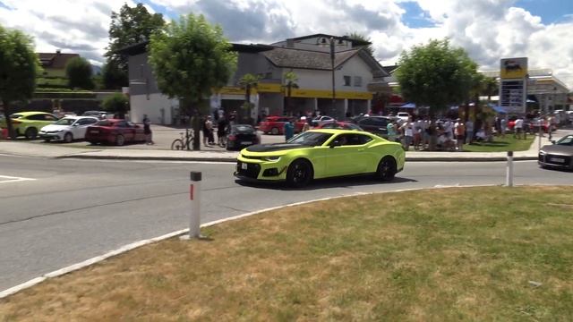 Chevrolet Camaro ZL1 - BRUTAL SOUND & BURNOUT!