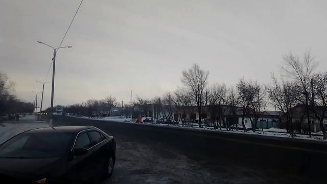 Экибастуз. На улице Абая. Обычный январьский день #2023 года. #Экибастуз ?????? Зимний день ??????? смотреть онлайн