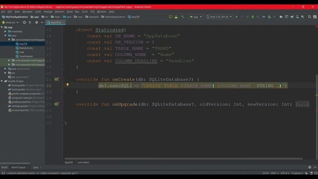 SQLite Storage || Adding database into To-Do app || Android Development Free Course || In Hindi смотреть онлайн