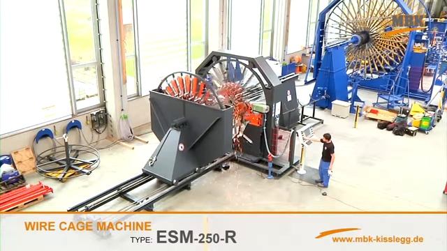 СВАРОЧНАЯ МАШИНА ДЛЯ ИЗГОТОВЛЕНИЯ АРМОКАРКАСОВ PC5 ESM 250 R смотреть онлайн