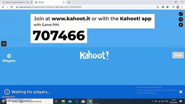 ZOOM: игра Kahoot на онлайн уроке смотреть онлайн