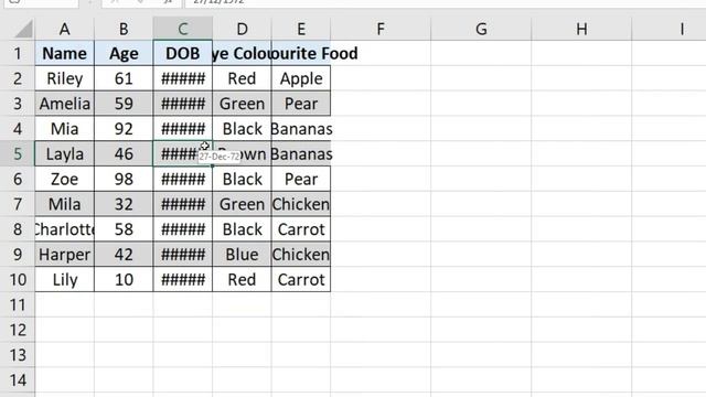 MS Excel - Autofitting Columns and Rows смотреть онлайн