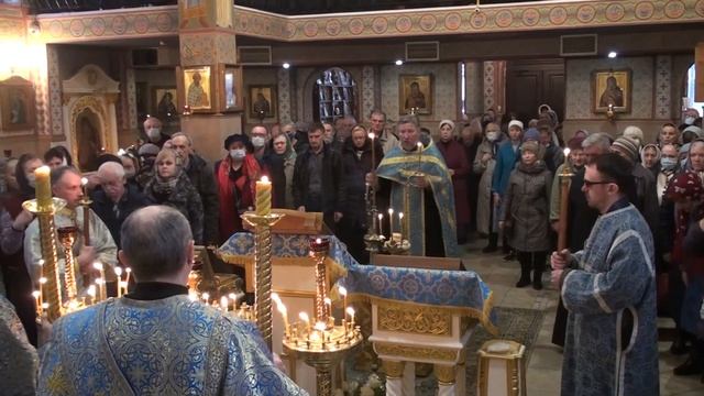 Тропарь и величание праздника Благовещения Пресвятой Богородицы (06.04.22) смотреть онлайн