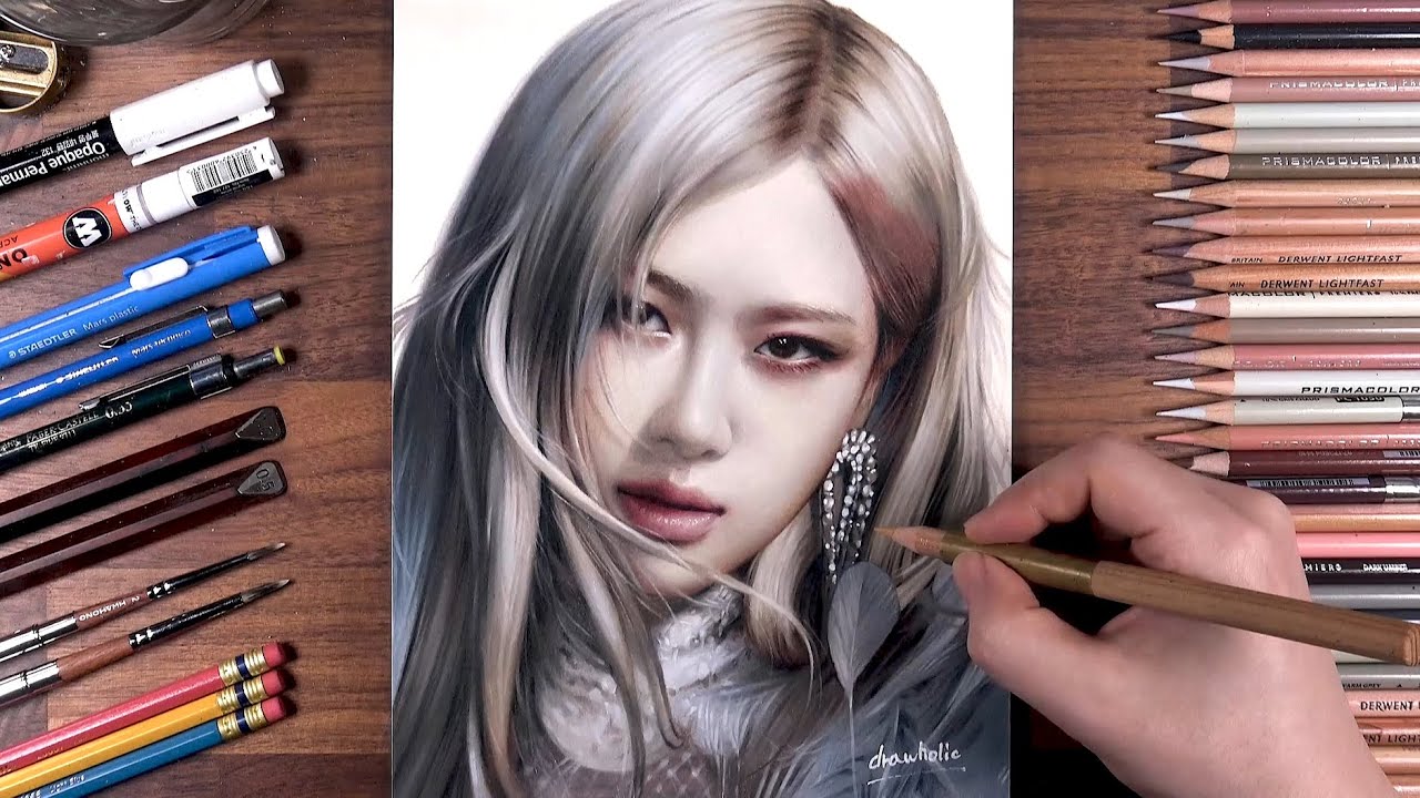 Drawing BLACKPINK Rosé   Drawholic