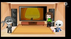 Madness combat и Undertale реагируют на Hank vs Chara 2/2/Gacha club/Animation