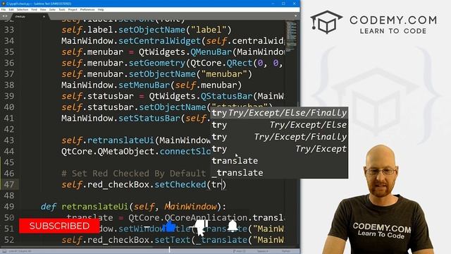 CheckBoxes - PyQt5 GUI Thursdays #20 смотреть онлайн