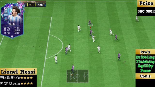 THE GOAT!? FIFA 23 FLASHBACK LIONEL MESSI PLAYER REVIEW | FIFA 23 87 FLASHBACK MESSI PLAYER REVIEW смотреть онлайн