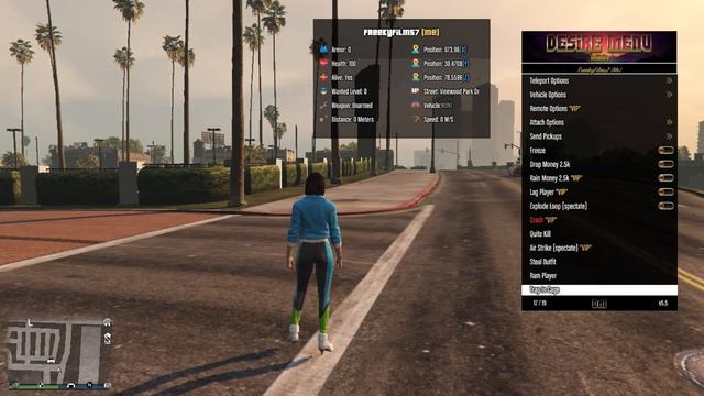 ОБЗОР ПРИВАТНОГО МЕНЮ ДЛЯ GTA 5 ONLINE- DESIRE MENU 1.48 (ГТА 5 ОНЛАЙН) смотреть онлайн
