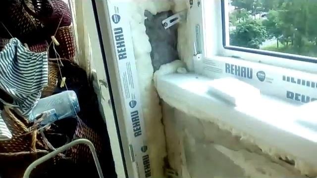 Монтаж окон в корабле,как делать не надо! смотреть онлайн