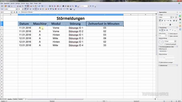 DATEN FILTERN / Einen oder mehrere FILTER SETZEN (OpenOffice Calc) смотреть онлайн