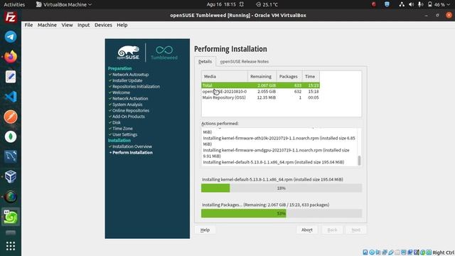How To Install openSUSE Tumbleweed on VirtualBox смотреть онлайн