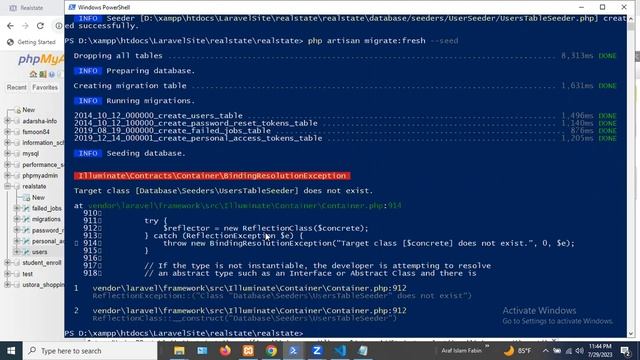 Laravel 10 Full Course #05 Seed Demo User Data Part 2 смотреть онлайн
