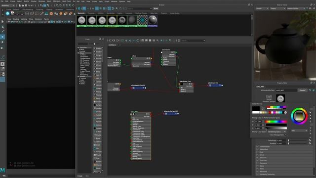 Autodesk Maya Tutorial | Add Ambient Occlusion and Curvature смотреть онлайн