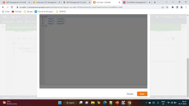 AWS Lambda Functions Using Automatically Stop/Start EC2 instances and CloudWatch Events Scheduler смотреть онлайн