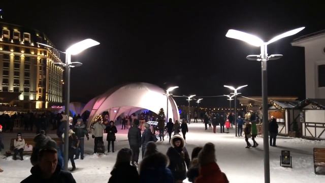 Рождество 2016 - Почтовая Площадь, Киев смотреть онлайн