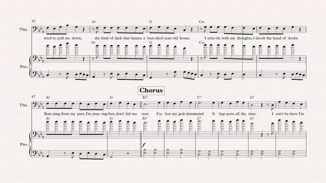 Trombone - The Drug in Me Is You - Falling in Reverse - Sheet Music, Chords, & Vocals смотреть онлайн
