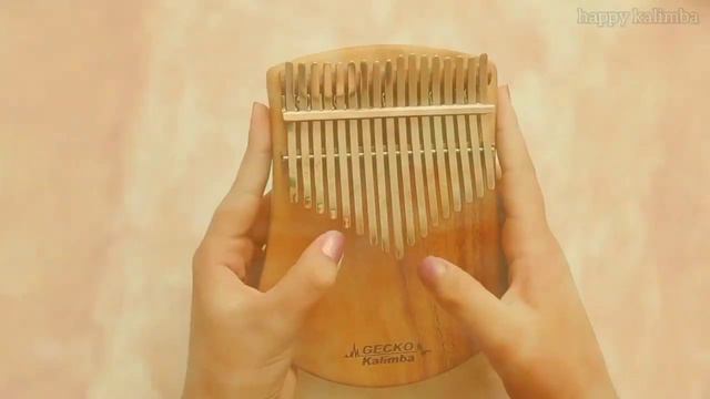 Harry Potter- Hedwig's Theme - Kalimba tutorial with tabs смотреть онлайн
