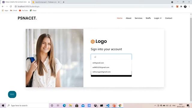 Leave Permission Project Using React and Firebase || React смотреть онлайн