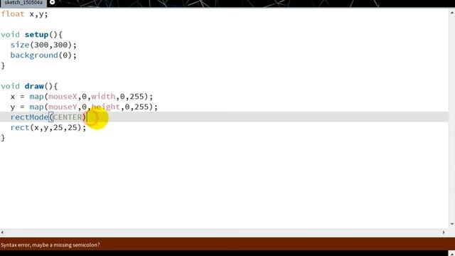 Using Map Function in Processing | Processing.js смотреть онлайн