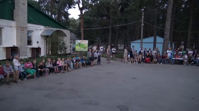 Выступает 4й отряд открытие первой смены 2018 в лагере Орлёнок смотреть онлайн