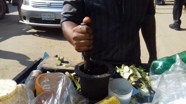 Tasty Boroi Vorta, Green banana-Plum, Tok Borui & Kacha Kola Vorta Spicy Fruits Masala Street Food смотреть онлайн