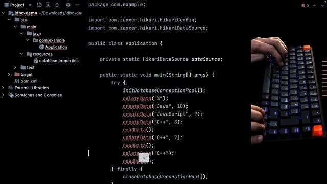 ASMR Programming: Java Database Connectivity Demo (JDBC) – No Talking смотреть онлайн