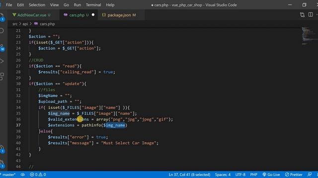 #13 Validate Form Data in Backend Before Adding New Car | VUE JS and PHP #vue_js_with_php смотреть онлайн