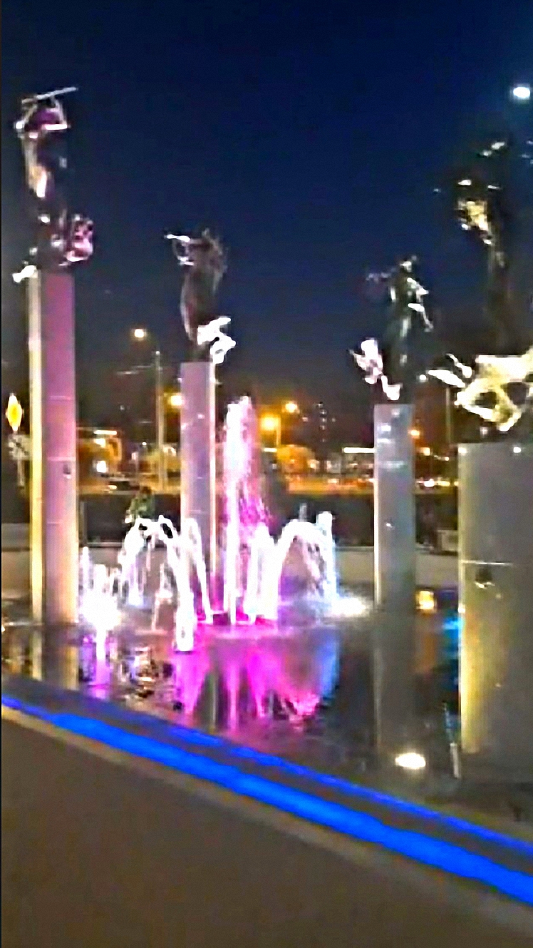 Фонтан Времена года в Санкт-Петербурге смотреть онлайн