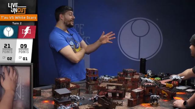 If Tak loses he has to play Tau - 40k Live - T'au vs White Scars - 1500 pts смотреть онлайн