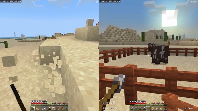 FINDING TROUBLE | Minecraft 2-Player SPLIT SCREEN Co-Op PART 7 | Nintendo Switch Bedrock | BASEMENT смотреть онлайн