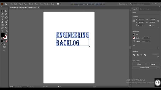 How to create outline in illustrator in Bangla смотреть онлайн