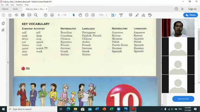 Side by Side|Finished unit9+Unit10: Simple Present Tense (Page 86-87) Cam Learning English смотреть онлайн