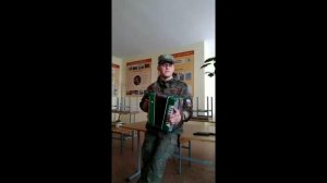 Гармонь в армейке это редкость. Миллион алых роз. Исполняет Дмитрий Пестов.