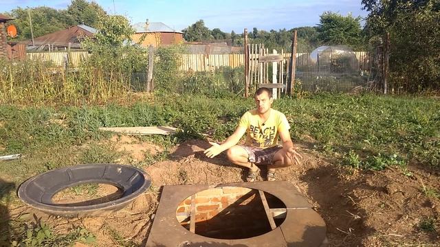 Устройство кессона для скважины Делаем конфетку из сами знаете чего:) смотреть онлайн