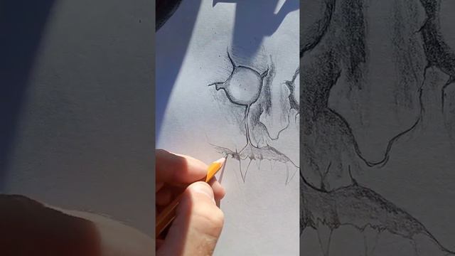 Рисую монстра карандашом смотреть онлайн