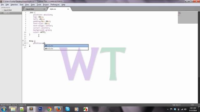 How to customize the HTML5 default input type file button and show selected file name смотреть онлайн