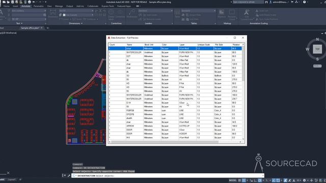 All about Data extraction in AutoCAD смотреть онлайн