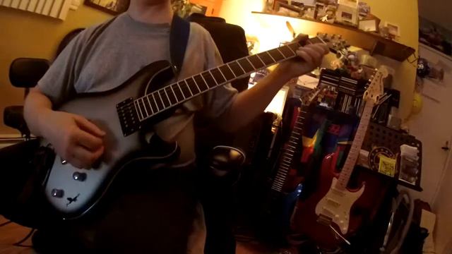 PRS baritone + Squier fender stratocaster in loop смотреть онлайн