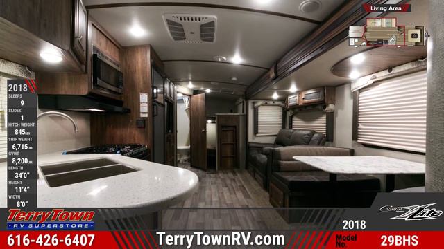 2018 Keystone Cougar Xlite 29BHS Travel Trailer RV For Sale TerryTown RV Superstore смотреть онлайн