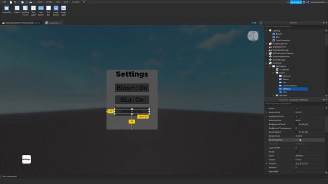 ROBLOX STUDIO | How to make a Settings Gui [Graphics Settings!] смотреть онлайн