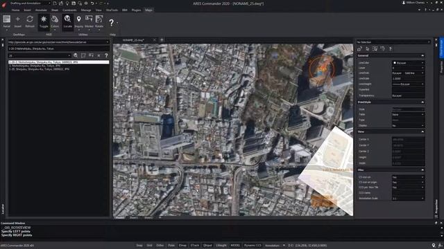 Maps Plugin - Insert Satellite Images or Street Maps in Your DWG Drawings смотреть онлайн