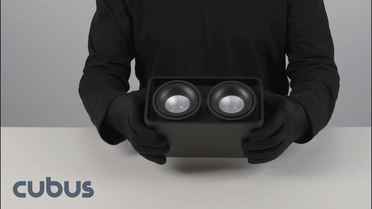 Накладные интерьерные светильники CUBUS смотреть онлайн