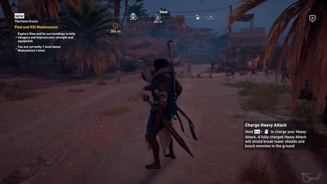 Assassin's Creed Origins walkthrough -The False Oracle (part 1).مدبلج смотреть онлайн